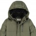 CALVIN KLEIN puffer μπουφάν παιδικό IB0IB01276-LDY χακί